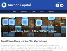 Tablet Screenshot of anchorcap.us